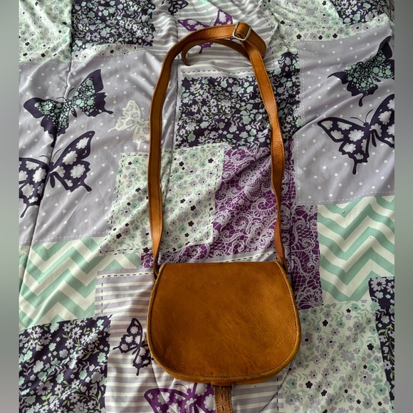 Vintage genuine leather bag - Picture 3 of 4